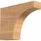 Ekena Millwork Huntington Smooth Rafter Tail, Western Red Cedar, 3 1/2"W x 12"H x 16"L RFT04X12X16HUN00SWR - alternate 1